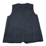 DOU DOU gilet tinta unita fantasia a irghe Blu per Bambino DV2P12 BLU DOU DOU 