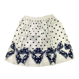 Emc Plain Skirt White Fantasy Print for Girls