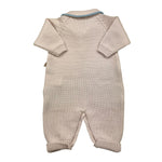 MARLU' tutina tinta unita con bottoni Beige per Neonato IG6810 BEIGE MARLU' 
