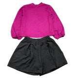 XKE' completo 2 pezzi maglia-short Fuxia per Bambina 5092 FUXIA XKE' 
