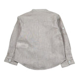 Pure Firenze Camicia Manica Lunga Collo Coreano Tinta Unita per Neonato PC03176X BEIGE PURE FIRENZE 