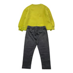 MAYORAL completo 2 pezzi felpa-leggins bicolore Verde per Neonata 4708XN VERDE MAYORAL 