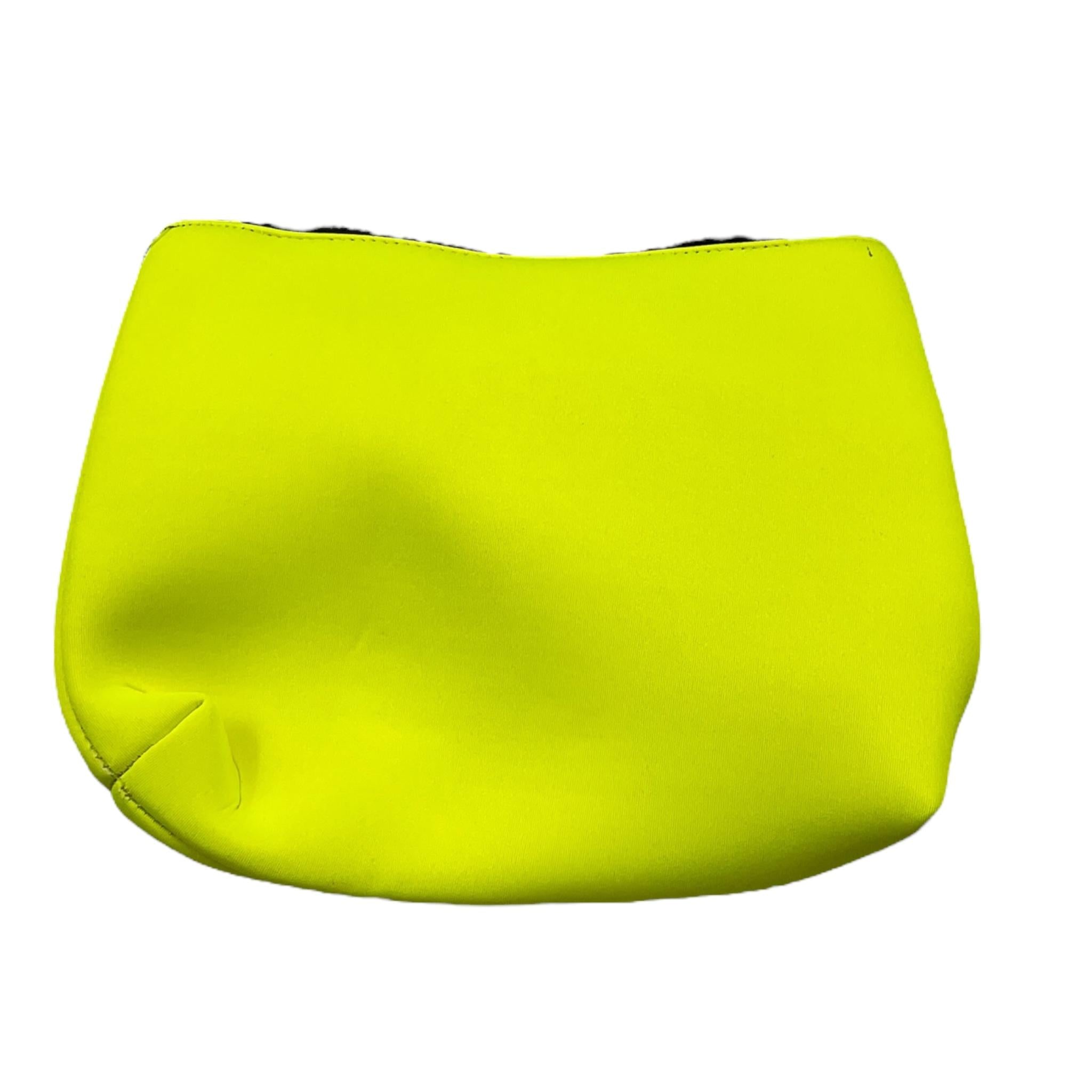 F**K Pochetta Tinta Unita con Logo per Bambina FA25M01AU80PK GIALLO FLUO F**K 