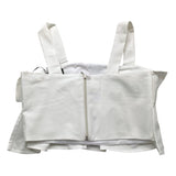 Marc Ellis White Ruffled Solid Top For Girls