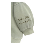 PLAY UP felpa tinta unita girocollo con stampa Verde per Bambino PA011AP10903 VERDE PLAY UP 