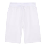 Boss Bermuda Tinta Unita con Logo per Bambino J52169B BIANCO BOSS 