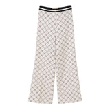 Elisabetta Franchi Pantalone Tinta Unita Logato per Bambina EFPA282X PANNA ELISABETTA FRANCHI 