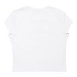 Diesel T-Shirt Girocollo tinta unita con Logo Bianco per Bambina J01830XXXX BIANCO DIESEL 