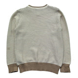 Trussardi Maglia Girocollo Fantasia A Righe per Bambino TBP2615MA BEIGE TRUSSARDI 