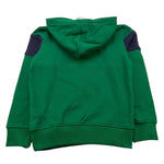 MOSCHINO felpa tinta unita con stampa e cappuccio Verde per Bambino HUF08GX VERDE MOSCHINO 