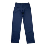 Cesare Paciotti Plain Trousers With Adjustable Waistband Blue For Boys