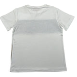 Cesare Paciotti T-Shirt Girocollo Tinta Unita con Stampa per Bambino TSP5157BJ BIANCO CESARE PACIOTTI 