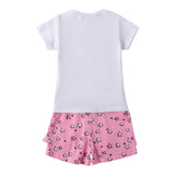 Sarabanda Completo 2 Pezzi T-Shirt-Short  per Neonata 0B2533N BIANCO SARABANDA 