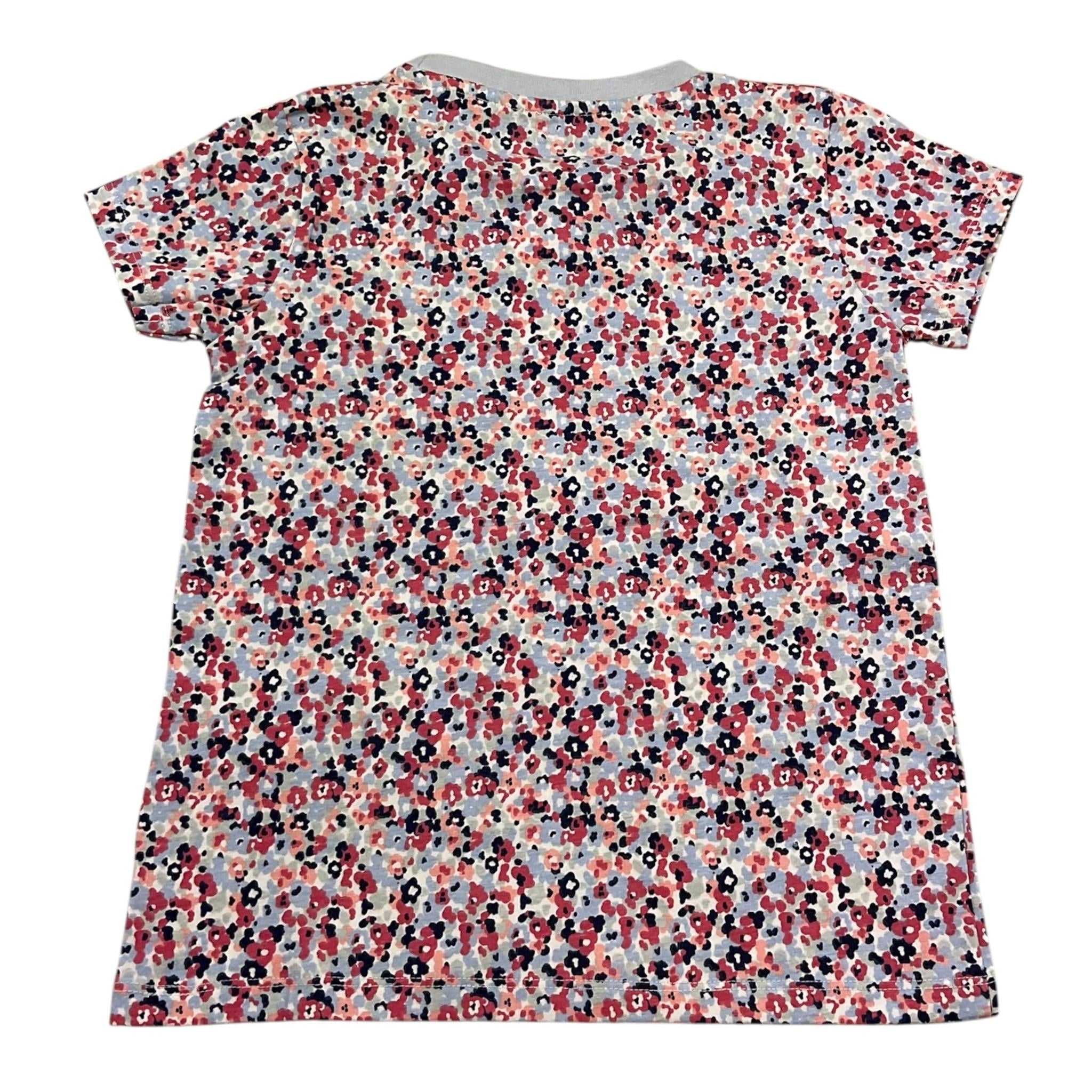 Guess T-Shirt Girocollo Tinta Unita con Stampa per Bambina K5RI15K6YW4 BIANCO GUESS 