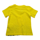 Trussardi T-Shirt Tinta Unita Girocollo con Stampa per Neonato TSP1143B GIALLO TRUSSARDI 