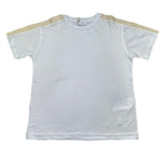 Manuel Ritz T-Shirt Girocollo Tinta Unita con Logo per Bambino MR2895 BIANCO MANUEL RITZ 