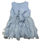 Please Abito Giromania Tinta Unita con Tulle per Neonata AB23290G73 AZZURRO PLEASE 