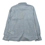 Manuel Ritz Camicia Manica Lunga Fantasia A Righe per Bambino MR2930X AZZURRO MANUEL RITZ 