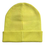 Max&amp;Co. Plain Wool Hat With Yellow Embroidery For Girls