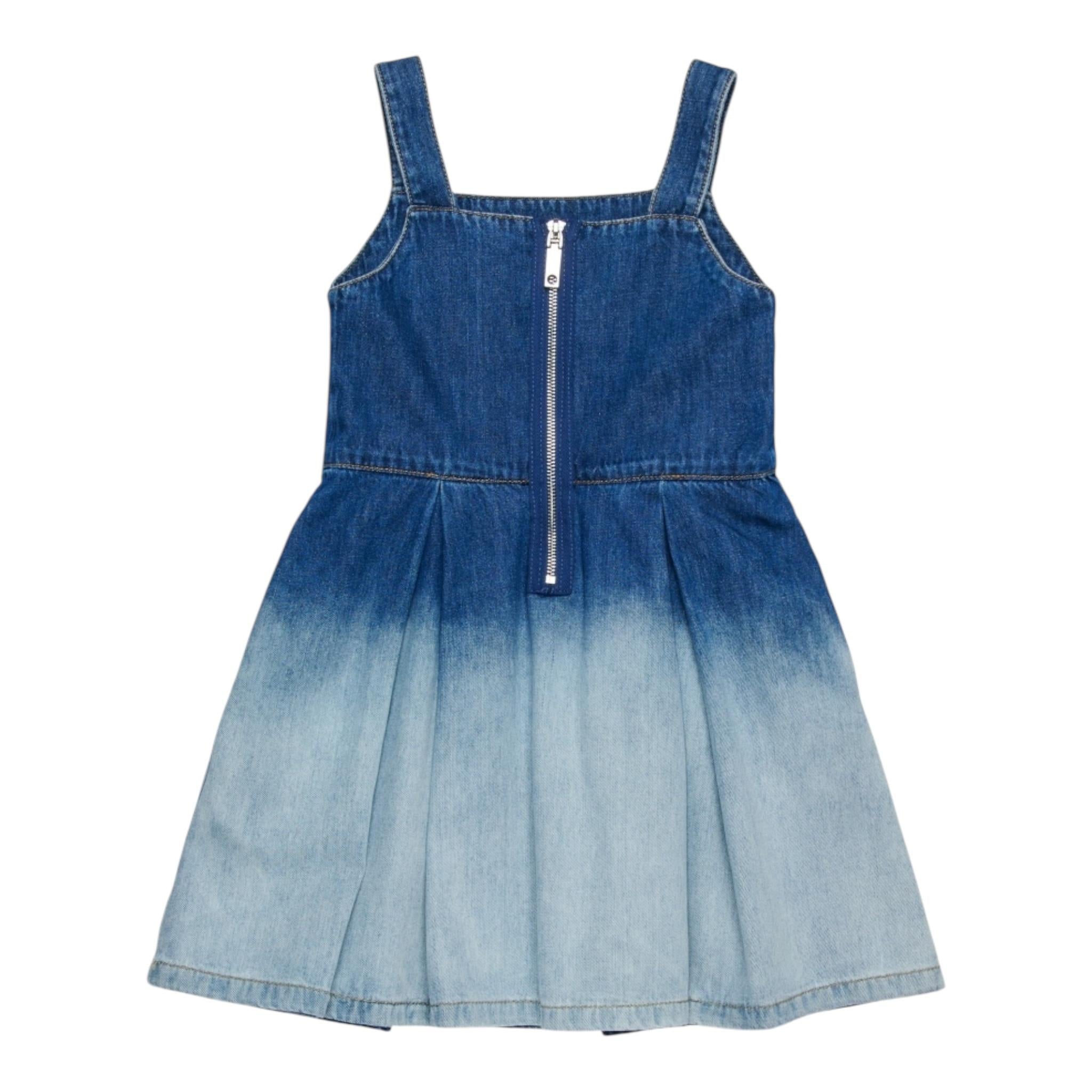 Max&Co. Abito In Denim Tinta Unita per Bambina MX0117 BLU MAX&Co. 
