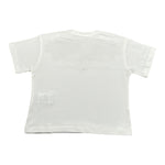 Elisabetta Franchi T-Shirt Girocollo Tinta Unita con Logo per Bambina EFTS236XX BIANCO ELISABETTA FRANCHI 