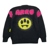 BARROW KIDS maglia tinta unita mezzo collo  Nero per Bambina F3BKJGJP059 NERO BARROW KIDS 