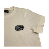 Emporio Armani T-Shirt Girocollo Tinta Unita per Bambino 3L4TFG PANNA EMPORIO ARMANI 