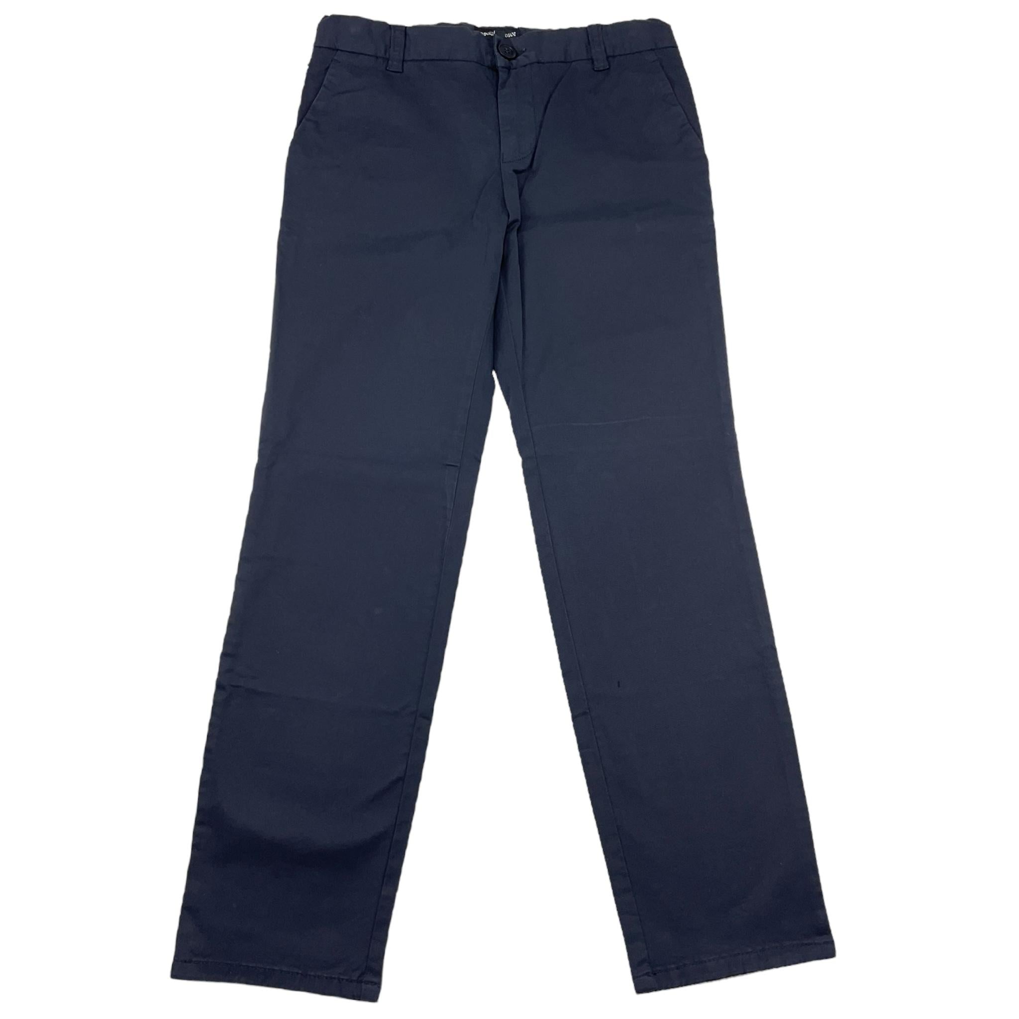 Emporio Armani Pantalone Tinta Unita con Tasche Americane per Bambino 8N4P60 BLU EMPORIO ARMANI 