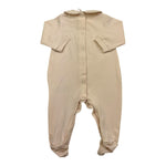 NANAN tutina tinta unita con stampa Beige per Neonato I2400101BE BEIGE NANAN 