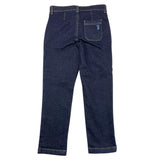 TRUSSARDI jeans tinta unita con girovita regolabile Blu per Bambino TBA25085 BLU TRUSSARDI 
