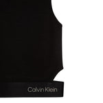 Calvin Klein Top Giromanica Tinta Unita per Bambina IG0IG02869XX NERO CALVIN KLEIN 