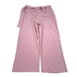 Xacus Pantalone Modello A Palazzo Tinta Unita per Bambina SAMANTHA ROSA XACUS 