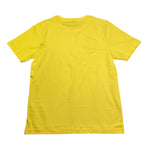 F**K T-Shirt Girocollo Tinta Unita con Stampa per Bambino FJST GIALLO F**K 