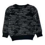 CESARE PACIOTTI maglia girocollo tinta unita con logo Nero per Bambino MGP5351J NERO CESARE PACIOTTI 