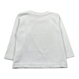 Daniele Alessandrini Shirt Girocollo Tinta Unita con Logo per Neonato 1291M00072N BIANCO DANIELE ALESSANDRINI 