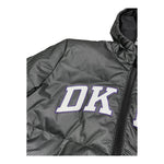 DKNY giubbino reversibile con cappuccio e stampa logo Nero per Bambina D60179 NERO DKNY 