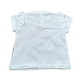 Liu Jo T-Shirt Tinta Unita con Stampa per Neonata HA4078J5003 BIANCO LIU JO 