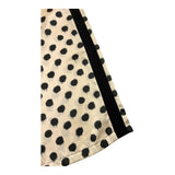 Alice Pi Plain Palazzo Pants with Contrasting Ivory Pattern for Girls