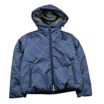 TRUSSARDI giubbino tinta unita con logo Blu per Bambino TBA25110 BLU TRUSSARDI 