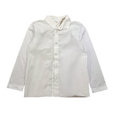 @MADILLY camicia tinta unita manica lunga Bianco per Bambino 02018 BIANCO @MADILLY 