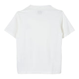 CP Company Solid Color Crew Neck T-Shirt With White Logo For Kids