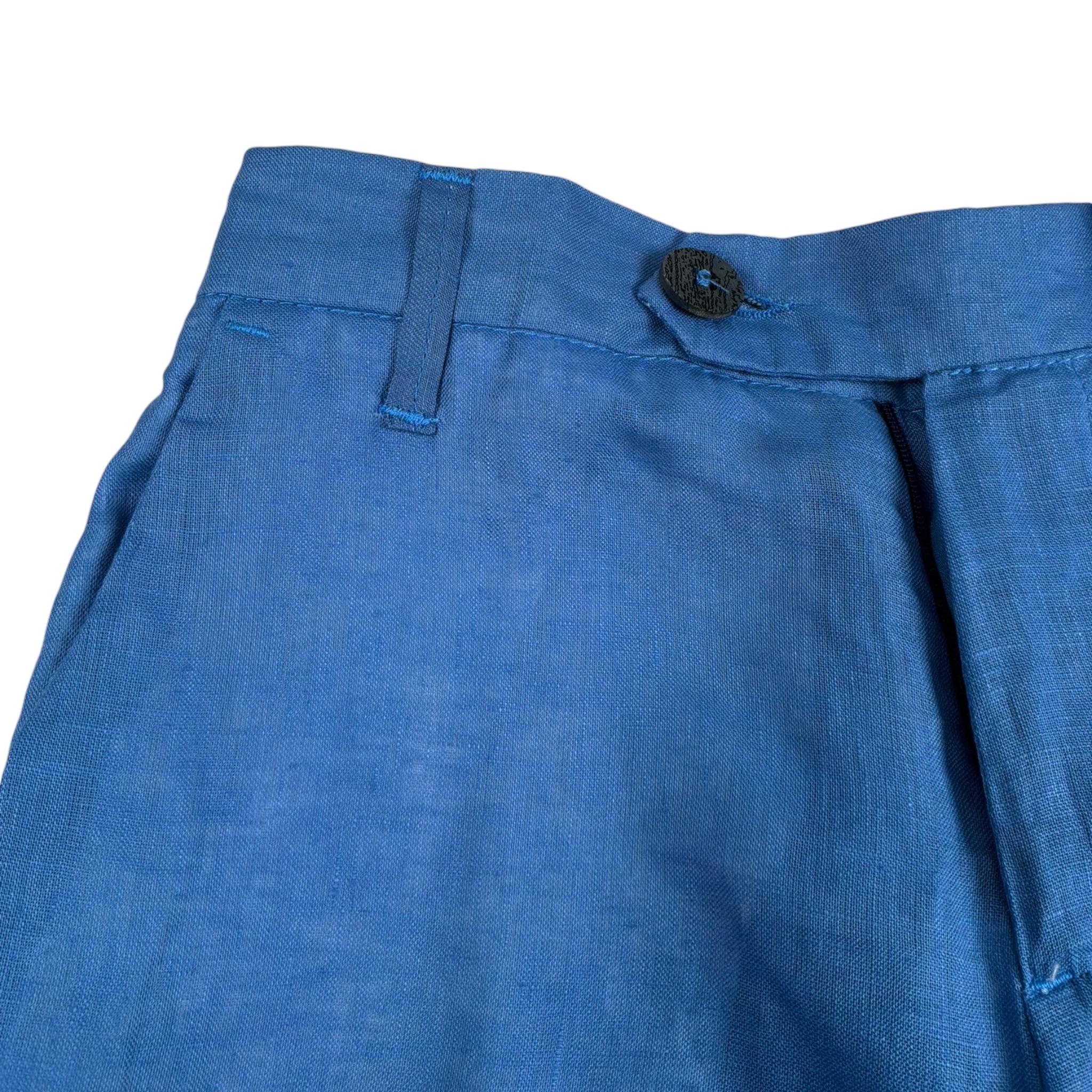 Neill Katter Pantalone Tinta Unita con Elastico In Vita per Bambino 12990 BLU NEILL KATTER 