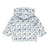 K-Way Giubbino Tinta Unita con Zip E Cappuccio per Neonato K2137YWM BIANCO K-WAY 