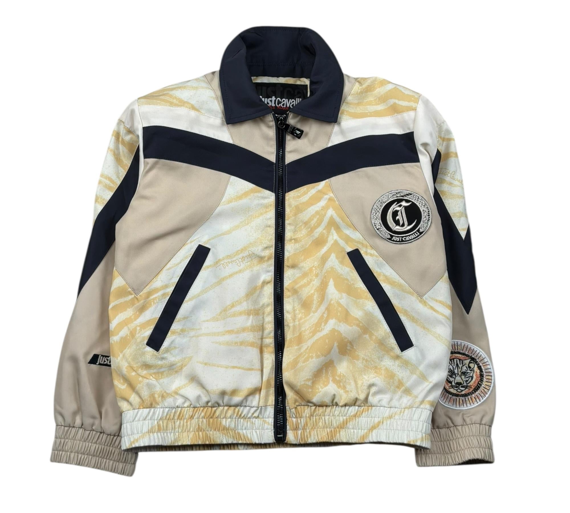 Just Cavalli Giubbino Tinta Unita Stampa Fantasia per Bambino JBP26141GB BRIGE JUST CAVALLI 