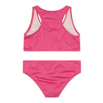 Moschino Costume 2 Pezzi Top-Mutandina Tinta Unita per Bambina HAL00P FUXIA MOSCHINO 
