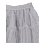 MONNALISA gonna tinta unita con tulle Grigio per Bambina 17DGON GRIGIO MONNALISA 