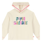 BillIEBLUSH abito modello felpa tinta unita con paillettes Panna per Neonata U20502 PANNA BillIEBLUSH 