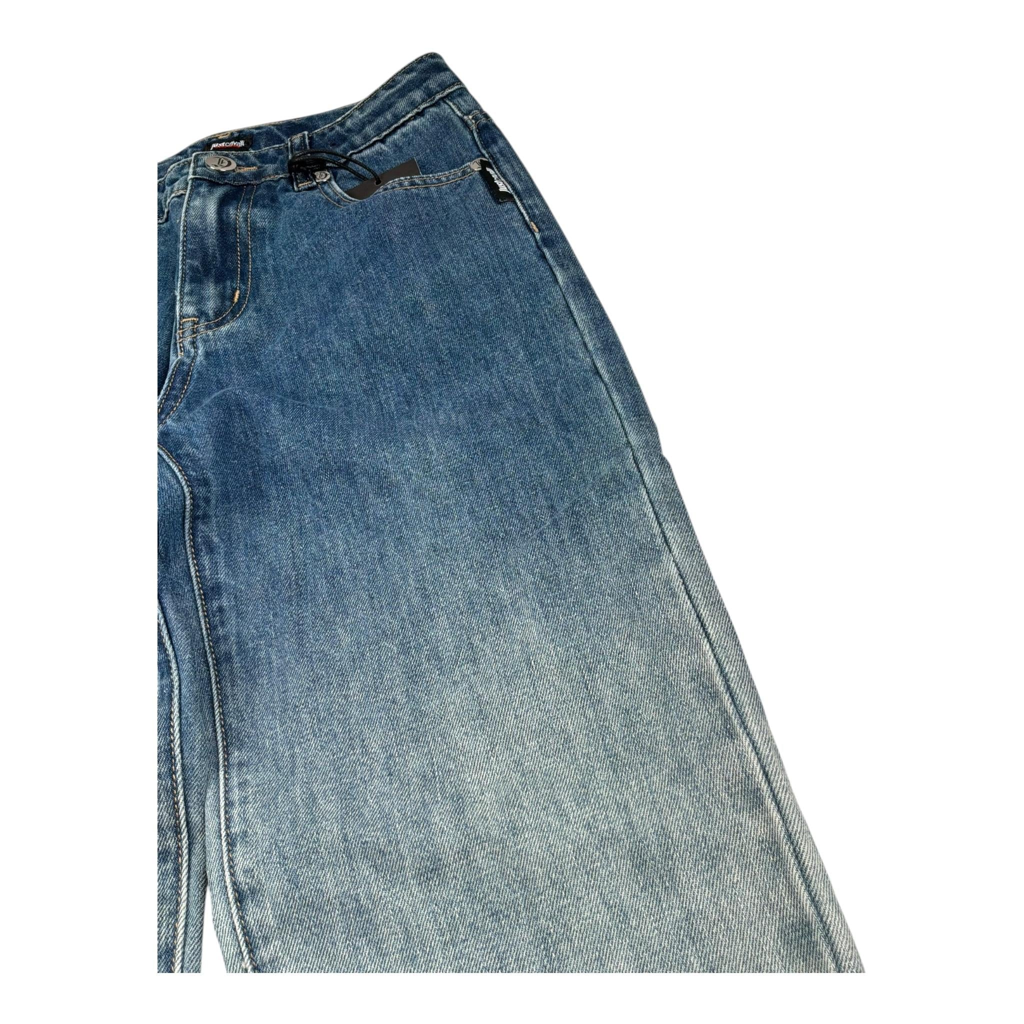 Just Cavalli Jeans Tinta Unita con Sfumatura per Bambina JBP26165JE BLU JUST CAVALLI 