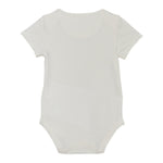 Calvin Klein Body Tinta Unita Mezza Manica per Neonato IN0IN00014 CREMA CALVIN KLEIN 