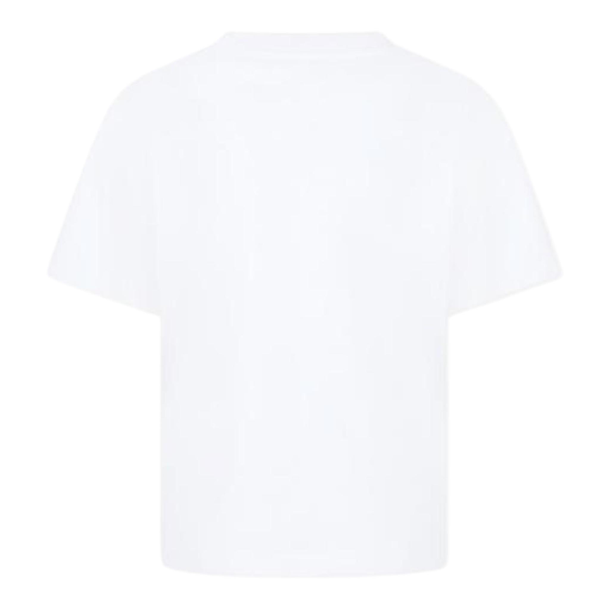 Trussardi T-Shirt Girocollo Tinta Unita con Stampa per Bambino TBP25025TS BIANCO TRUSSARDI 